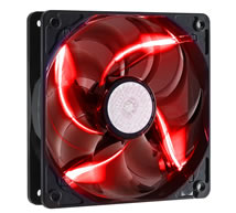 90 CFM Red LED Silent Fan 120mm