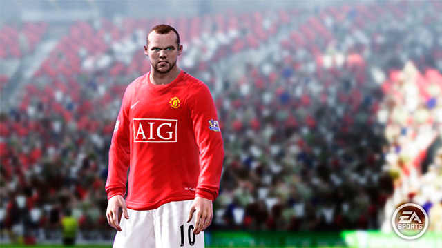Fifa 10 Rooney Looks Angry