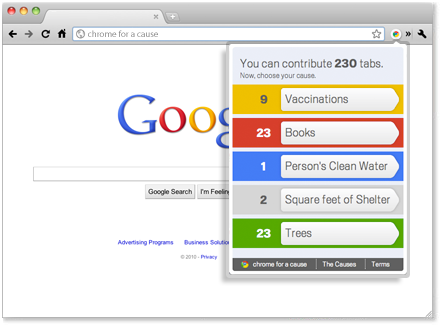 Chrome for a Cause