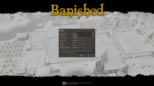 Banished New Game