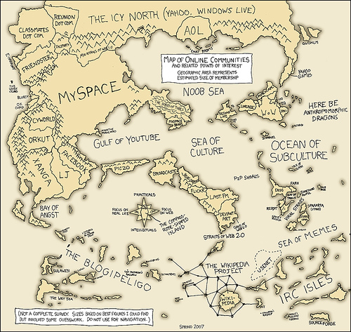 Online Community Map