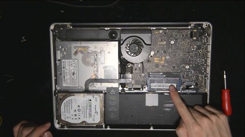 MacBook Pro Mid 2010 RAM Location