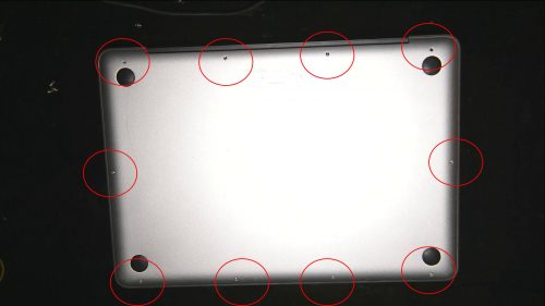 MacBook Pro Mid 2010 Screw Location