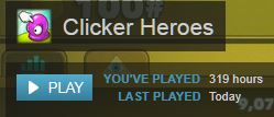 ClickerHeroes Time Spent