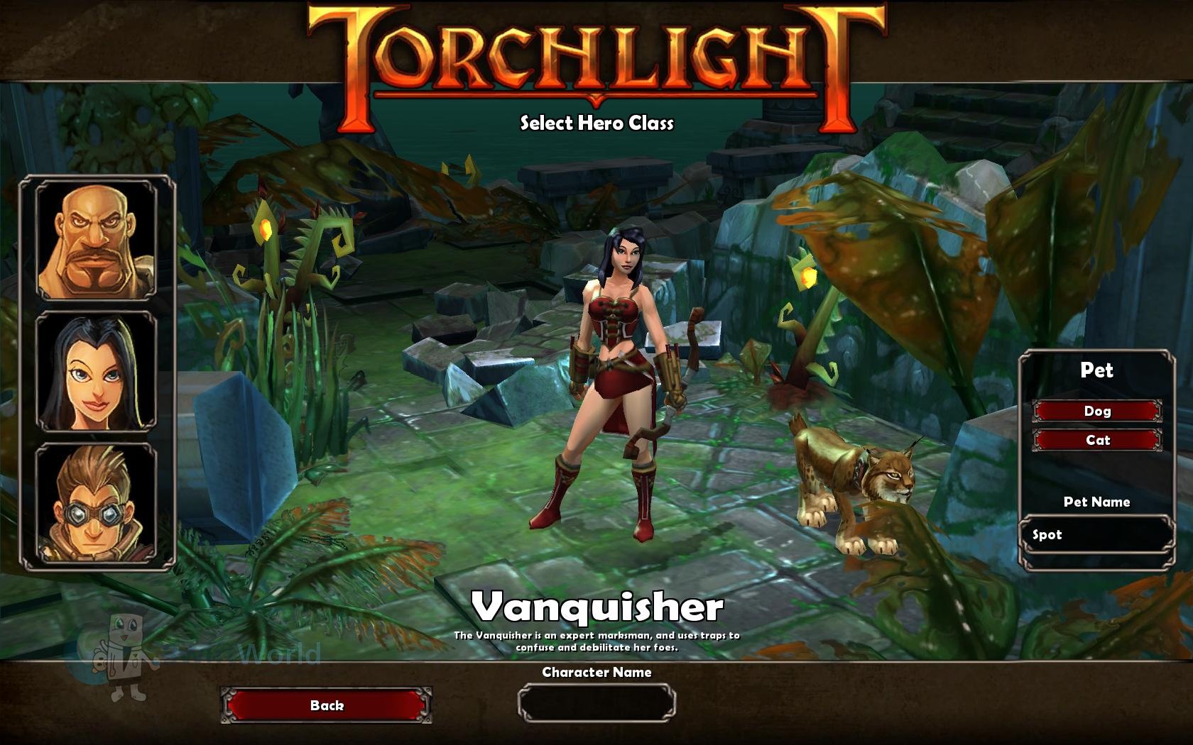 Torchlight Character Creation