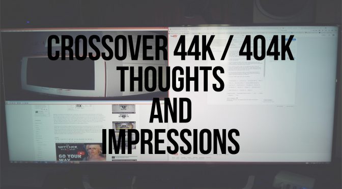 Crossover 44K / 404K 40 Inch 4K Korean Monitor Impressions