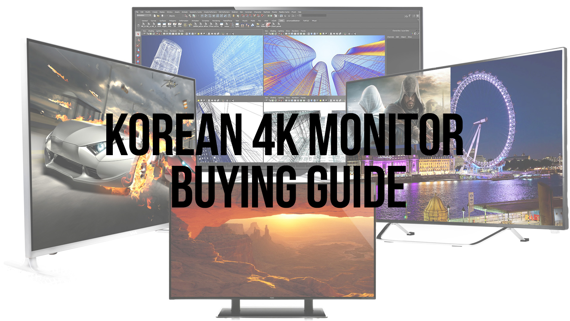 Value Korean 40â€ 4K Monitors